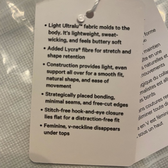 Lululemon Like Nothing Bra 36D Black - Picture 7 of 7